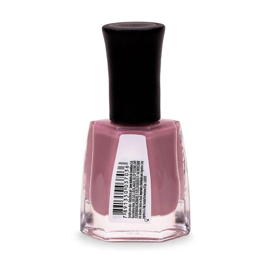 Esmalte Risqué Diamond Gel Sal Rosa Hipoalergênico com 9,5ml