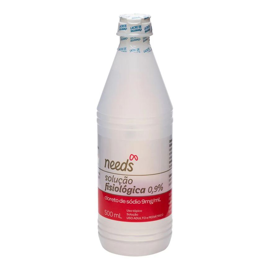 Soro Fisiológico Cloreto de Sódio 0,9% Needs 500ml