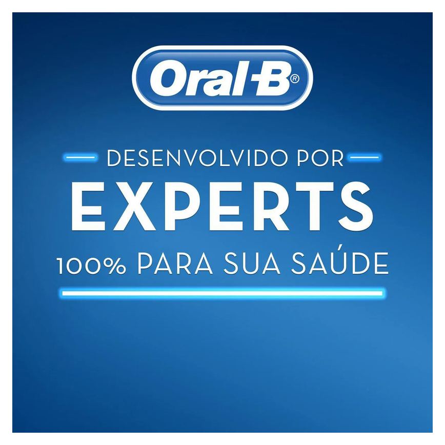 Creme Dental Oral-B 100% de Sua Boca Cuidada Menta 70g