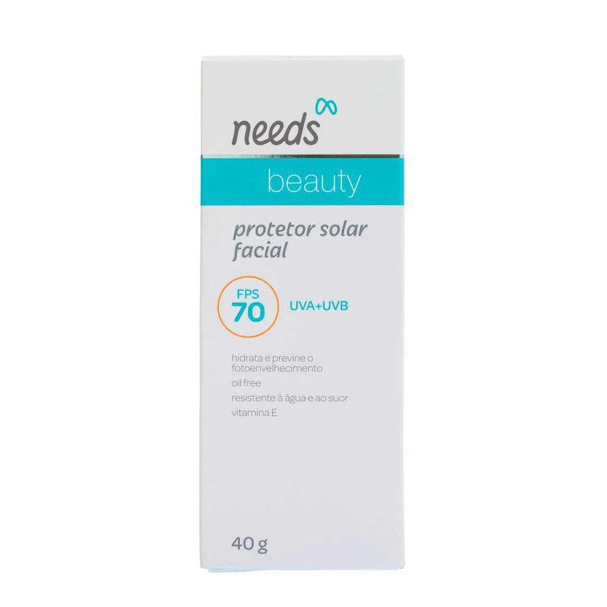 Kit Protetor Solar Needs FPS 70 Facial 40g + Spray Corporal 180ml