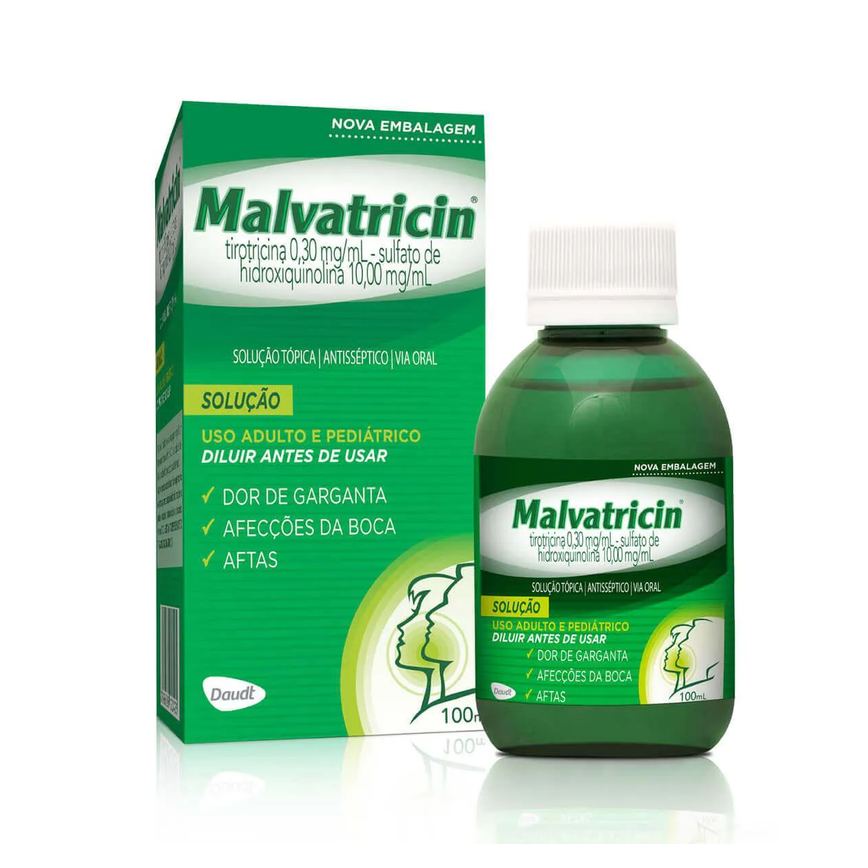 Solução Tópica Malvatricin