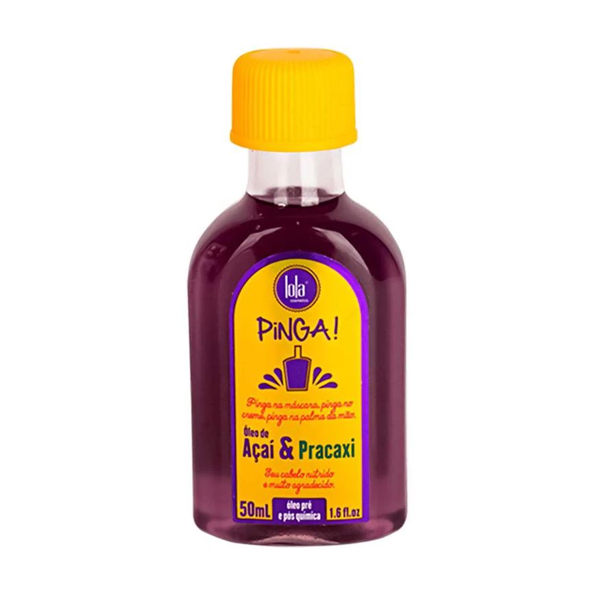 Óleo Capilar Lola Pinga Açaí e Pracaxi com 50ml