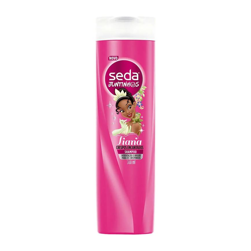 Shampoo Seda Juntinhos Tiana Crespos Encantados com 300ml