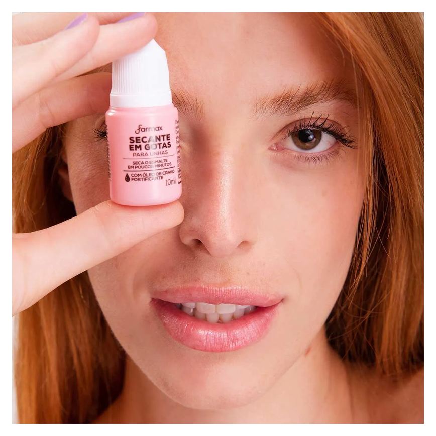Secante em Gotas para Unhas Farmax com 10ml
