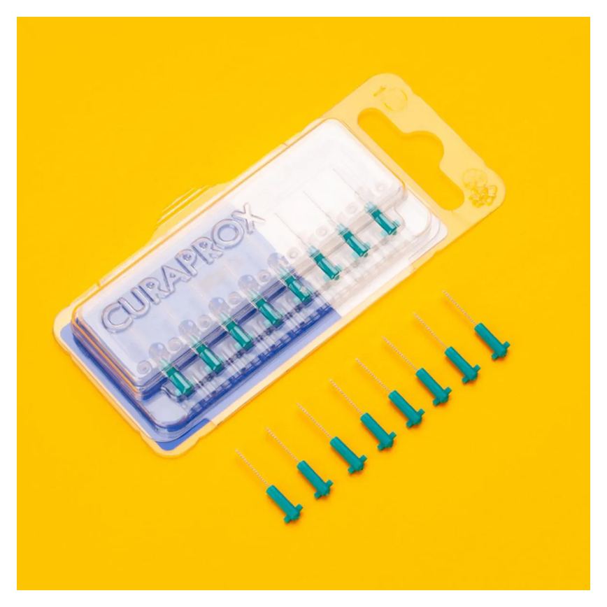 Refil para Escova Interdental Curaprox Prime 0,06mm 8 unidades