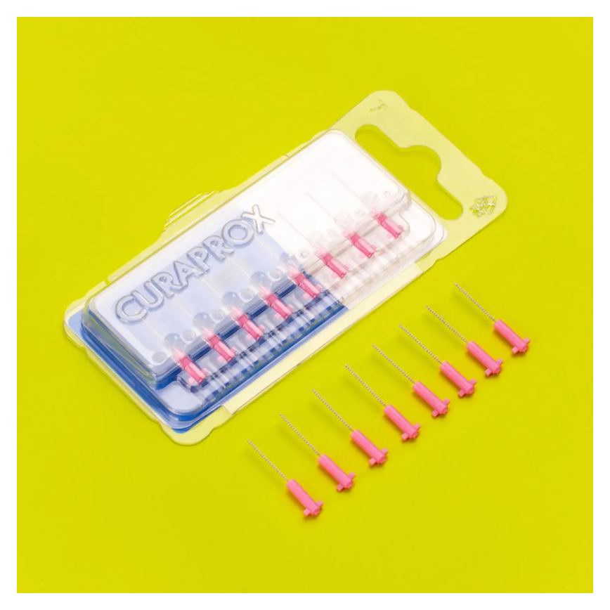 Refil para Escova Interdental Curaprox Prime 0,08mm 8 unidades