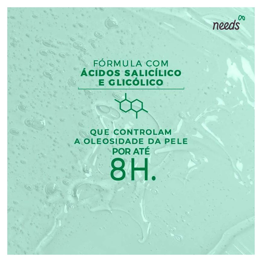 Gel Esfoliante Facial Needs Controle de Oleosidade 100g