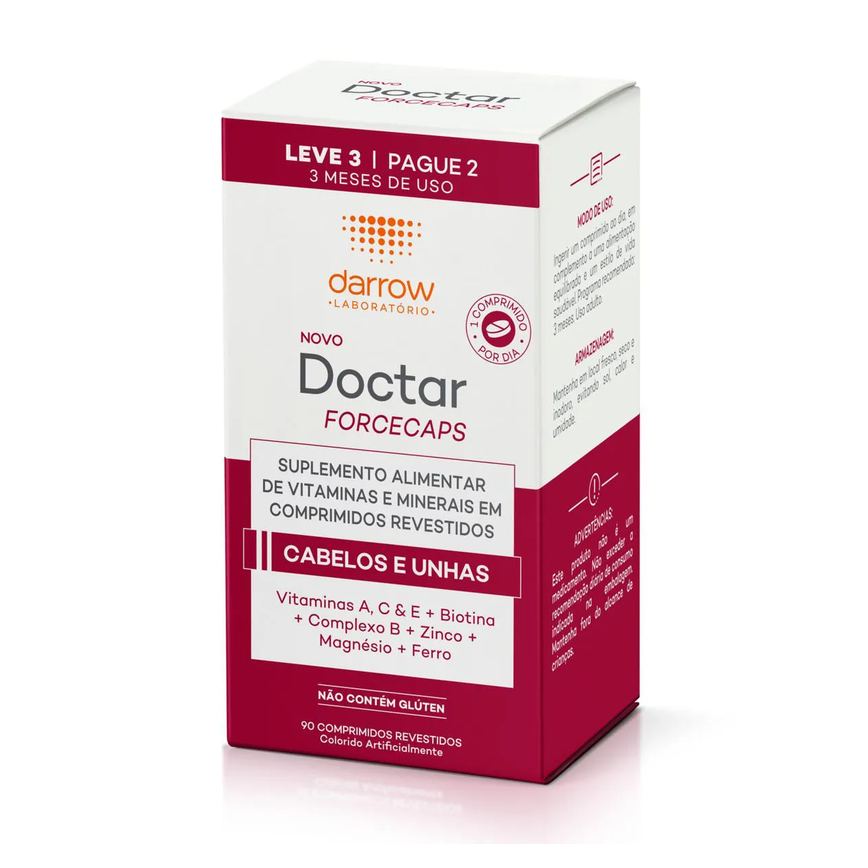 Polivitamínico Pantogar Unhas 60 cápsulas