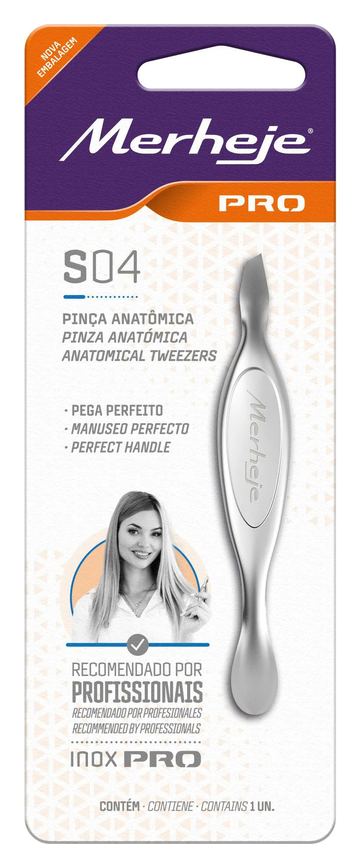 Pinça Enox Ponta Dourada Fina 701