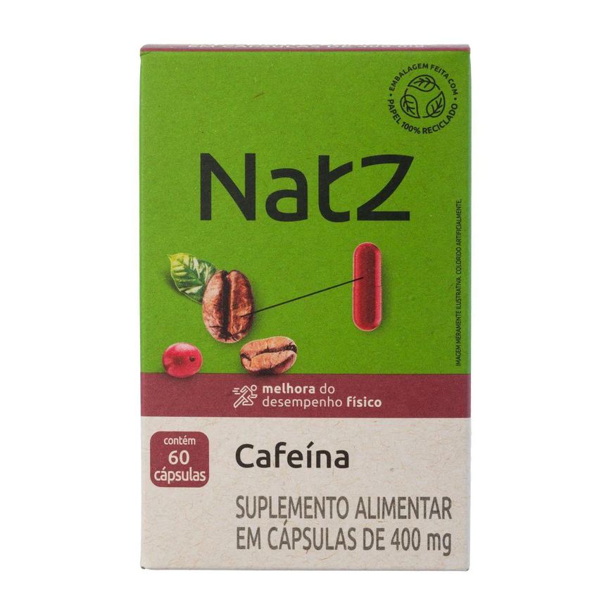 Cafeína Natz 60 Cápsulas