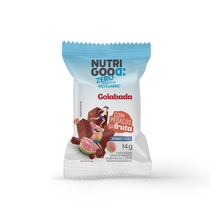 Goiabada Zero Açúcar Nutrigood 14g