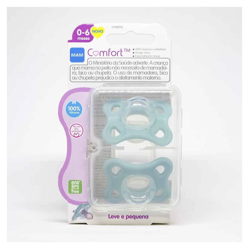 Chupeta MAM Comfort Neutra - 2 Unidades