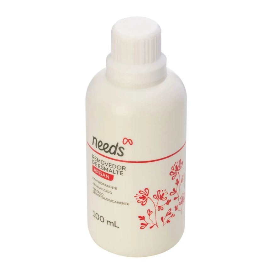 Removedor de Esmalte Needs Argan sem Acetona 100ml