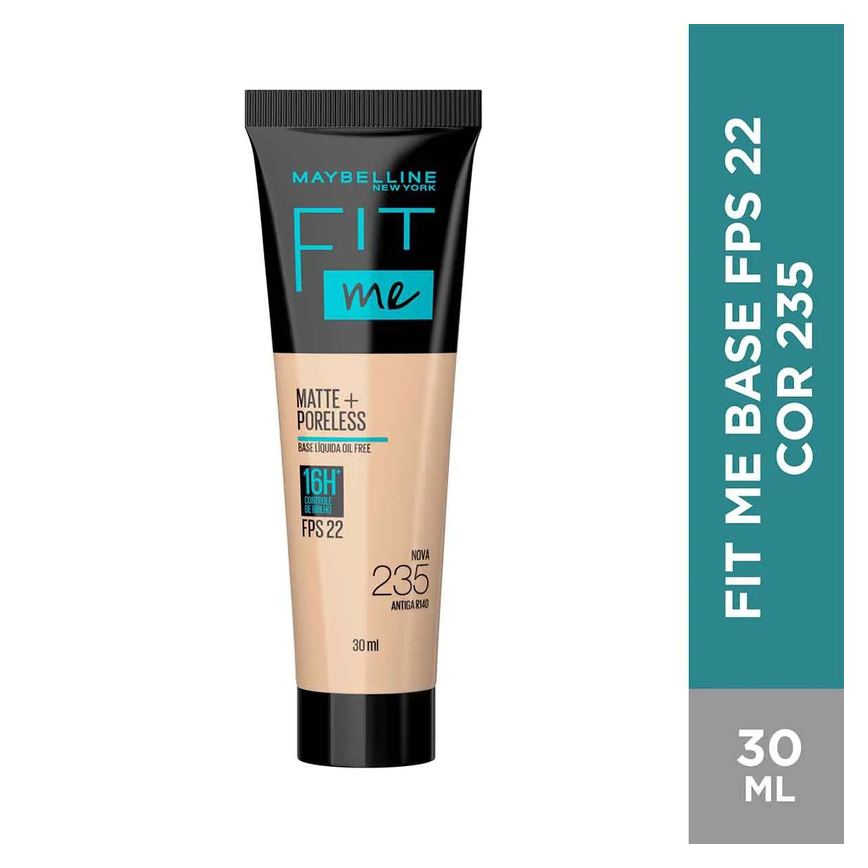 Base Líquida Maybelline NY Fit Me FPS 22 30ml - 235