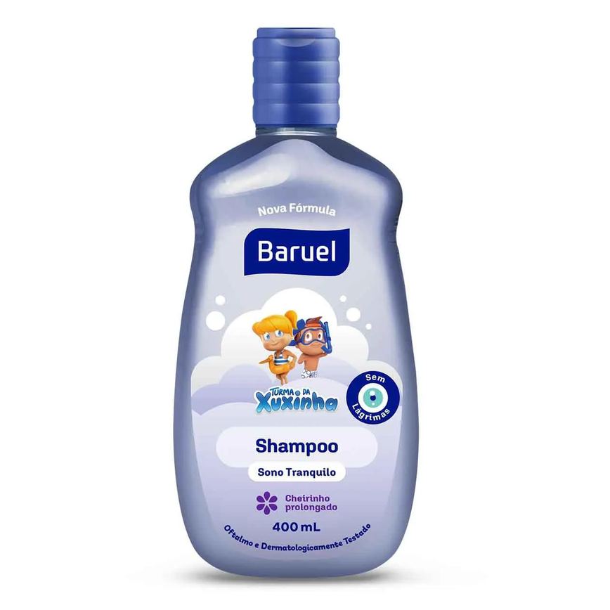 Shampoo Infantil Baruel Turma da Xuxinha Sono Tranquilo 400ml