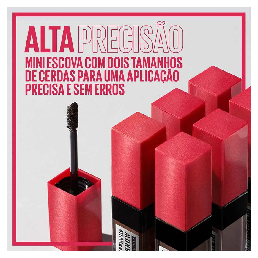 Gel de Sobrancelha Maybelline NY Tattoo Brow 3 Dias Deep Brown 5ml