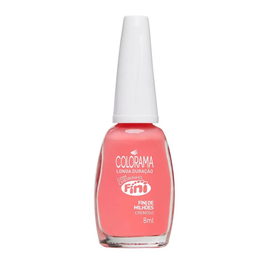 Esmalte Cremoso Colorama Fini 8ml - Fini de Milhões
