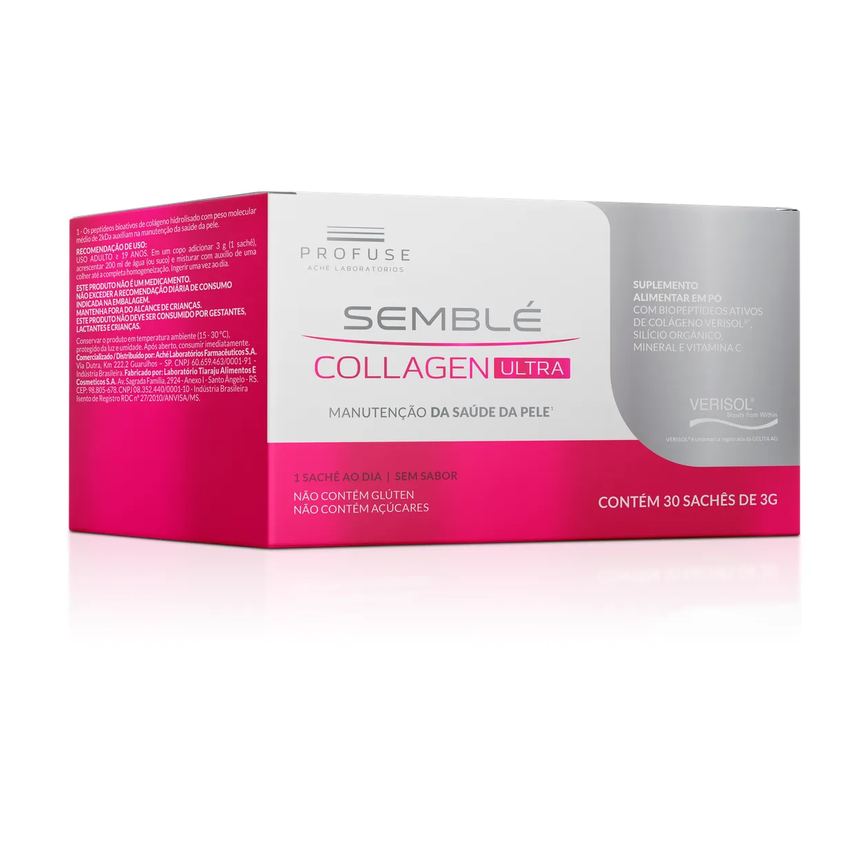 Colágeno Profuse Semblé Collagen Ultra 30 Sachês de 3g cada
