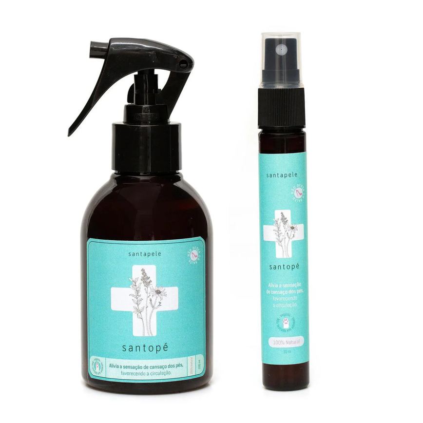 Kit Spray Santopé Alívio dos Pés 200ml + 30ml