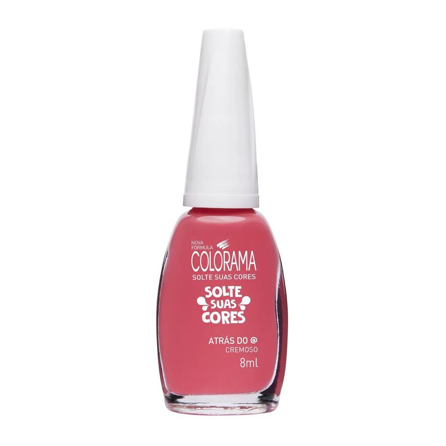 Esmalte Cremoso Colorama Solte Suas Cores 8ml - Atrás do @