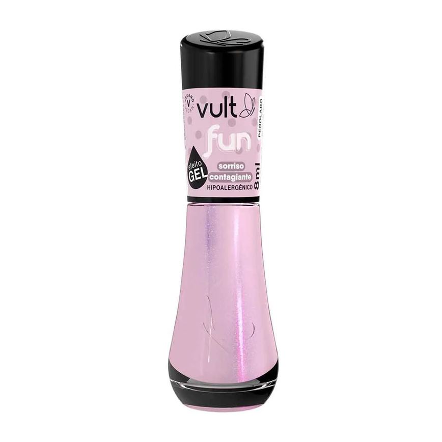Esmalte Perolado Vult 5 Free Fun Efeito Gel 8ml - Sorriso Contagiante
