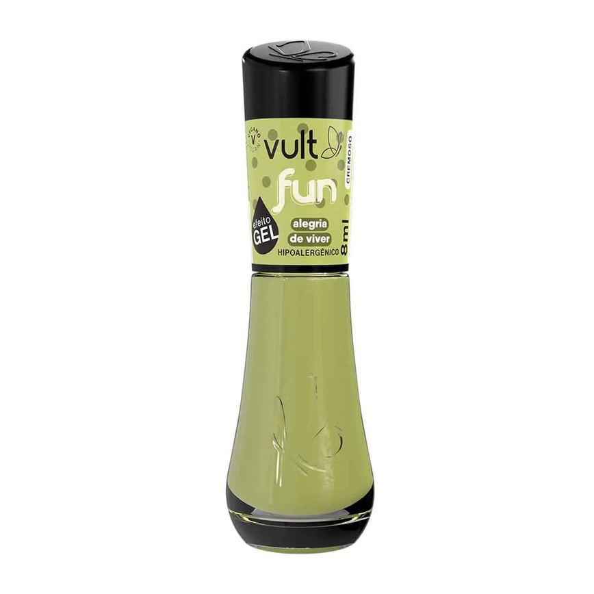 Esmalte Cremoso Vult 5 Free Fun Efeito Gel 8ml - Alegria de Viver