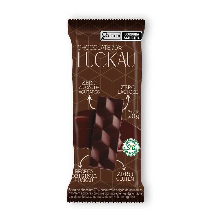 Chocolate 70% Luckau 20g