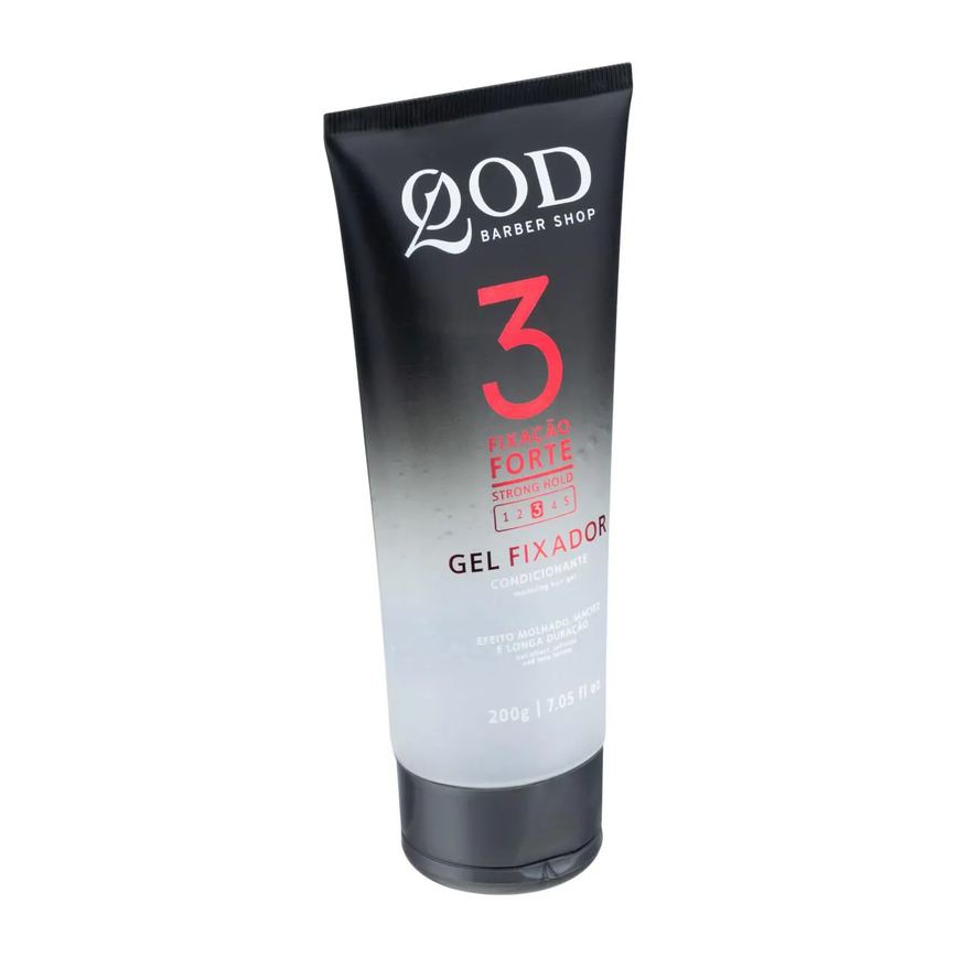 Gel Condicionante Capilar QBS 3 Fixação Forte 200g