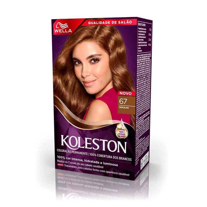 Tinta de Cabelo Permanente Koleston Noites Iluminadas - Chocolate