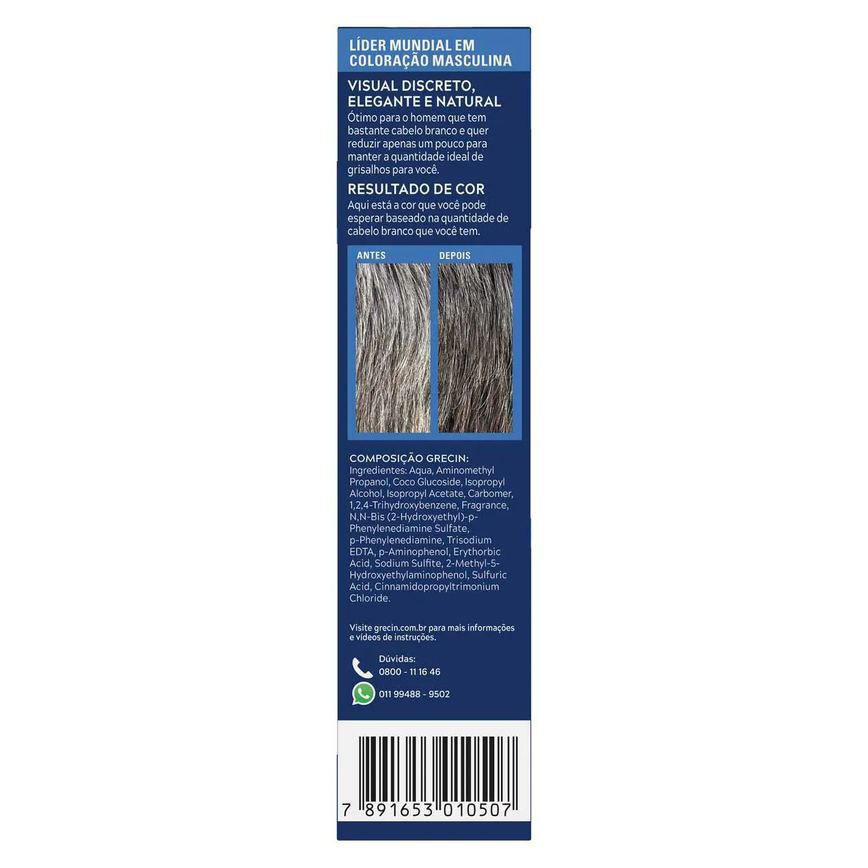 Gel Tonalizante Grecin Tons de Grisalho com 40g
