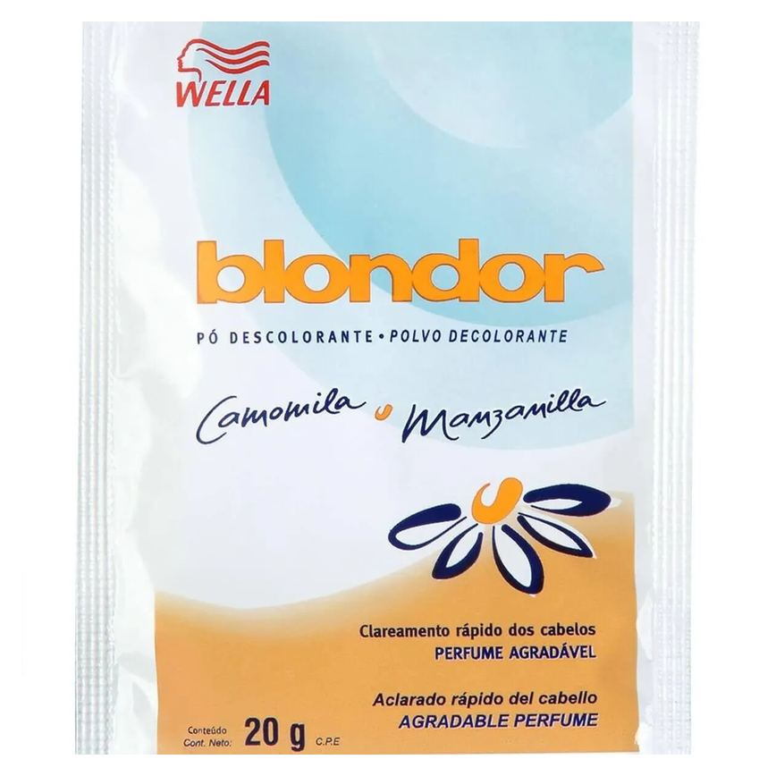 Pó Descolorante Blondor Camomila 20g