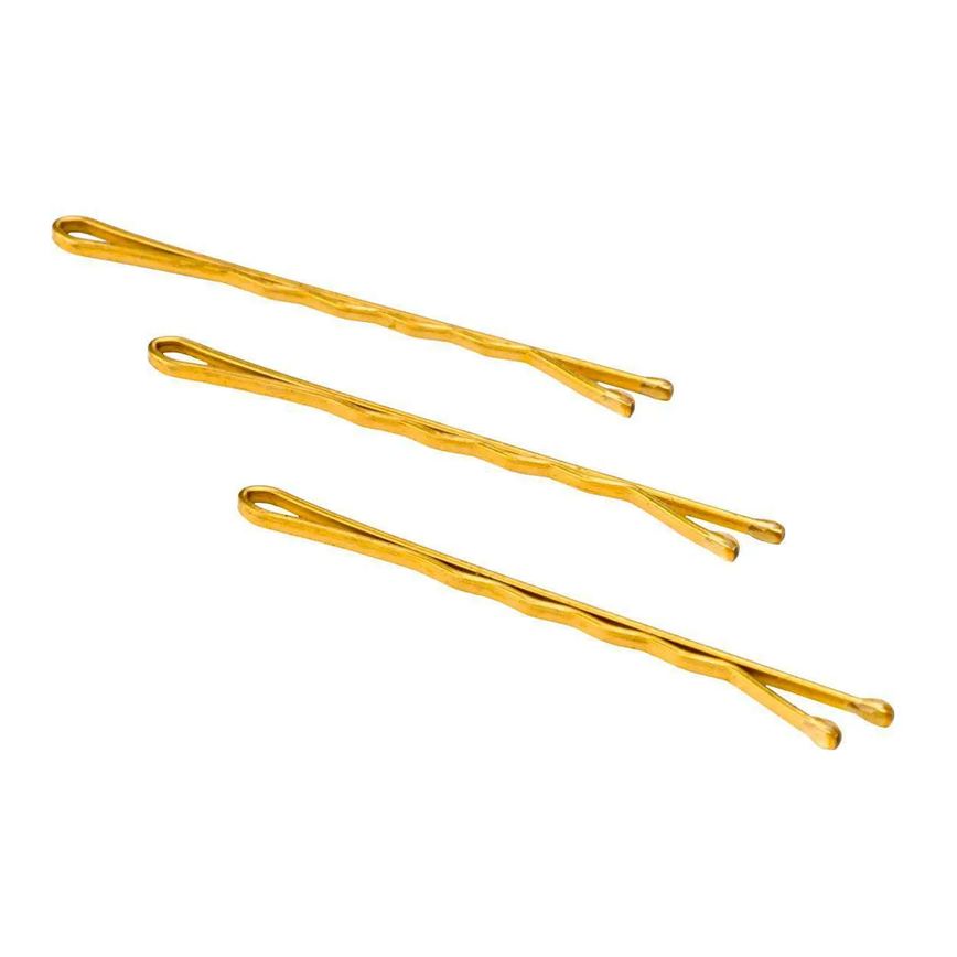 Grampo de Cabelo Needs Dourado 100 Unidades