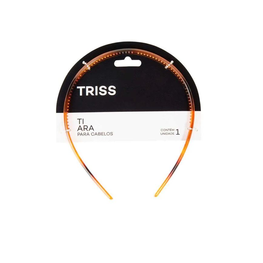 Tiara para Cabelo Triss/Needs Plástico Cor Tartaruga 1 unidade