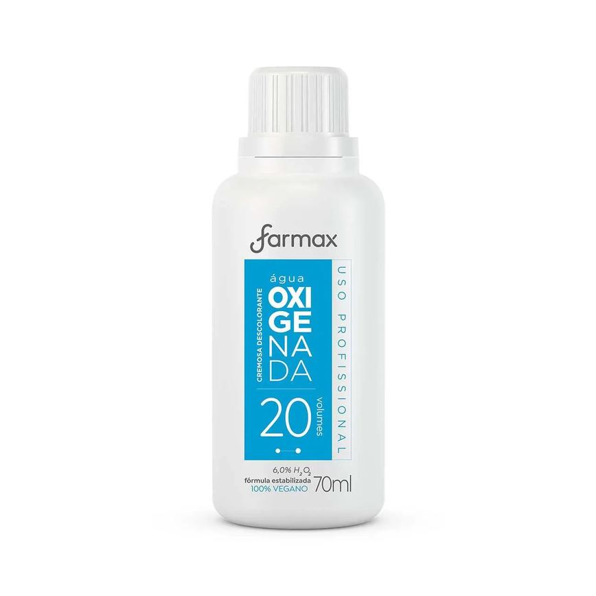 Água Oxigenada Cremosa Farmax 20 Volumes com 70ml