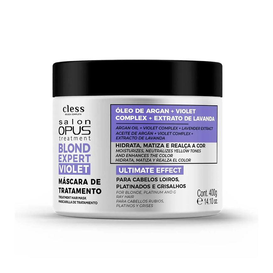 Máscara de Hidratação Salon Opus Liso Perfeito 400g