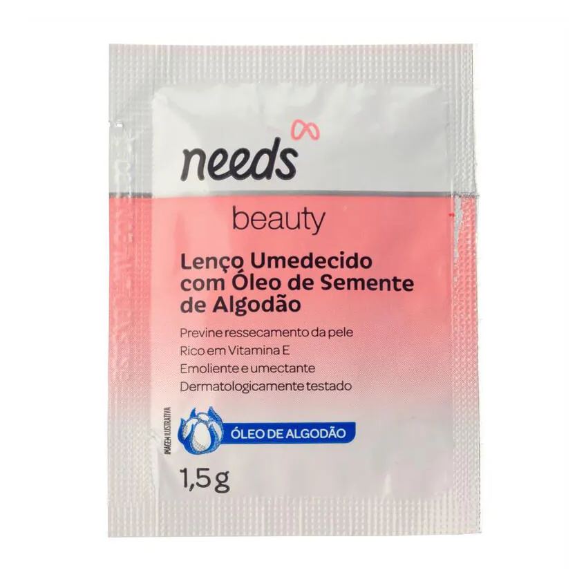 Folha Depilatória Corporal Needs Beauty Pele Delicada 16 Folhas