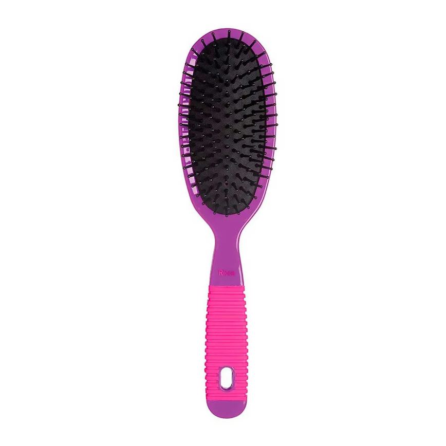 Escova de Cabelo Ricca Pink & Purple Grande - 1 unidade