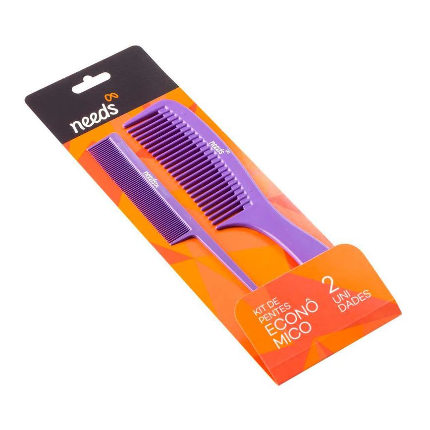 Kit Pente de Cabelo Needs 2 Unidades