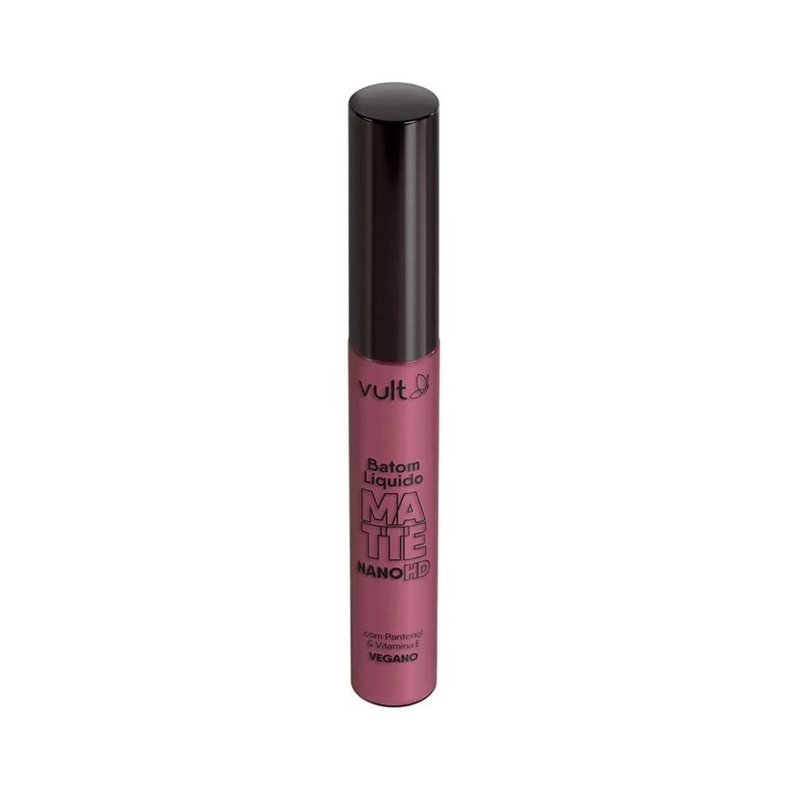 Batom Líquido Matte Vult Nano HD Castanho Claro 5ml