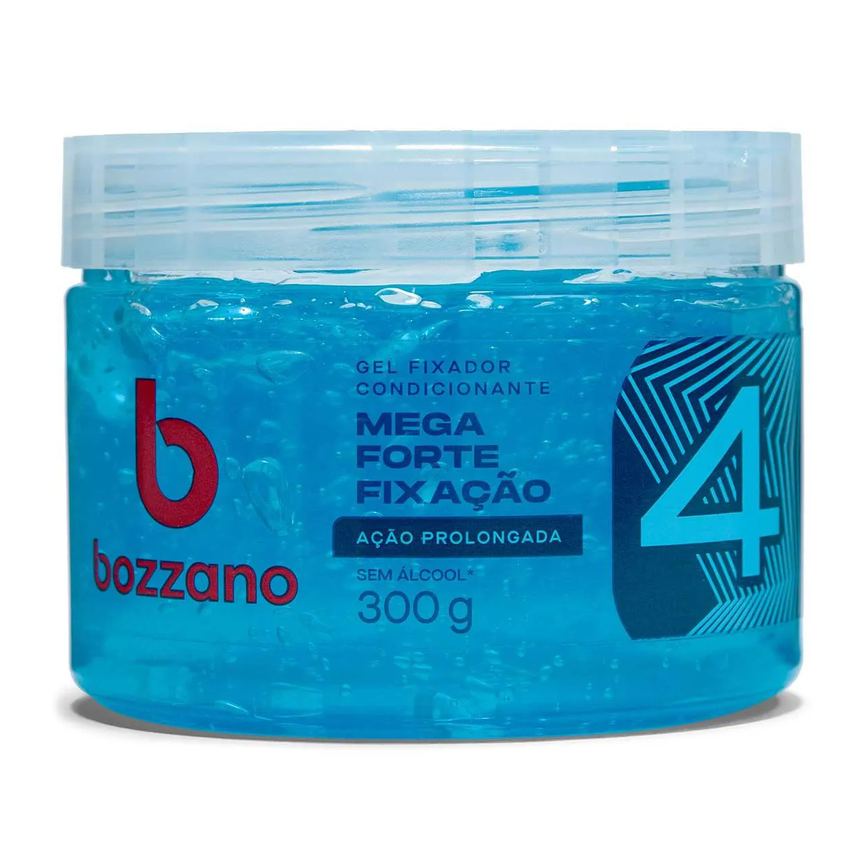 Kit Bozzano Masculino Gel Fixador Condicionante Ação Prolongada 300g + Desodorante Antitranspirante Aerosol Extreme Sport 72h 150ml