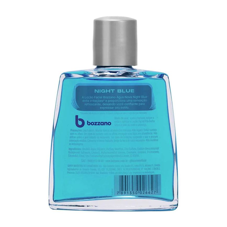 Loção Pós-Barba Bozzano Night Blue com 100ml