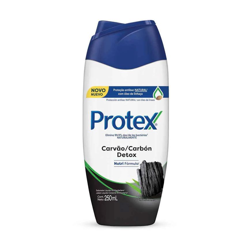 Sabonete Líquido Protex Carvão Detox 250ml