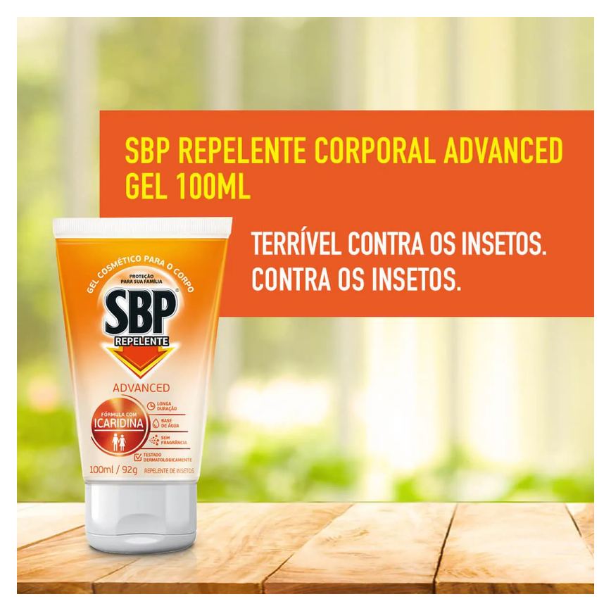 Repelente SBP Advanced Gel 100ml