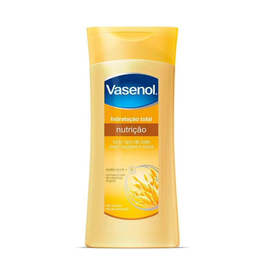 Loção Hidratante Vasenol Nutrição Total com 400ml