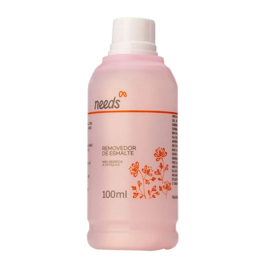 Kit Removedor Esmalte Minná com Acetona 100ml (3 Unidades)