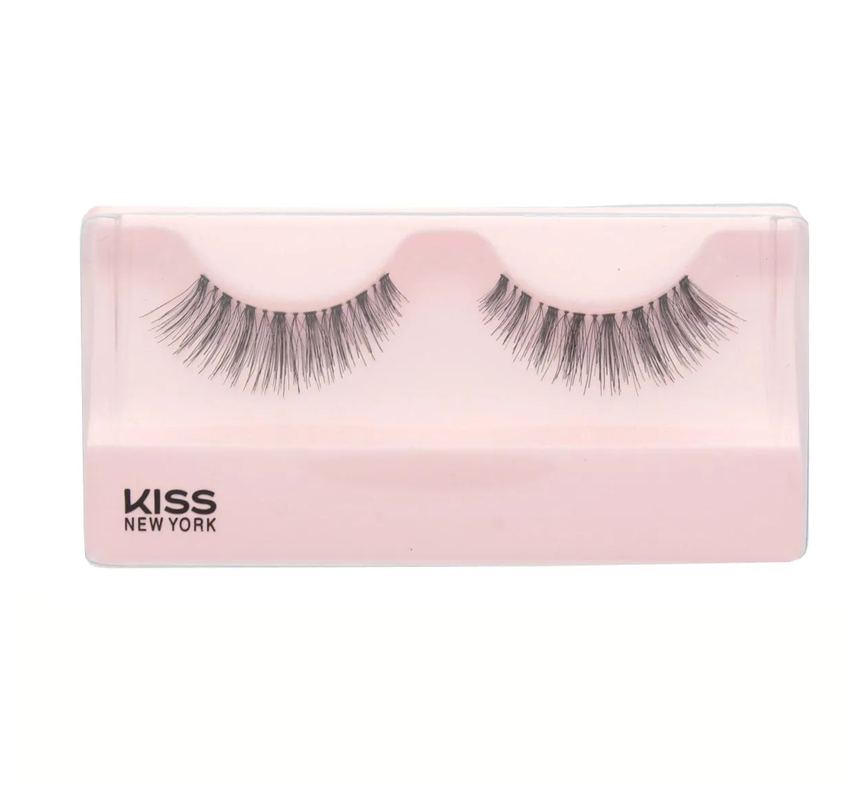 Cílios Postiços Kiss NY I-Envy Au Naturale 02 com 1 par