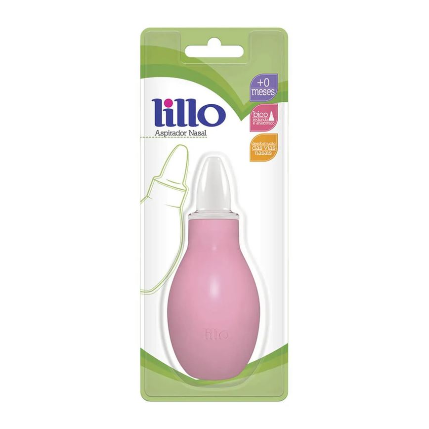 Aspirador Nasal Lillo Rosa