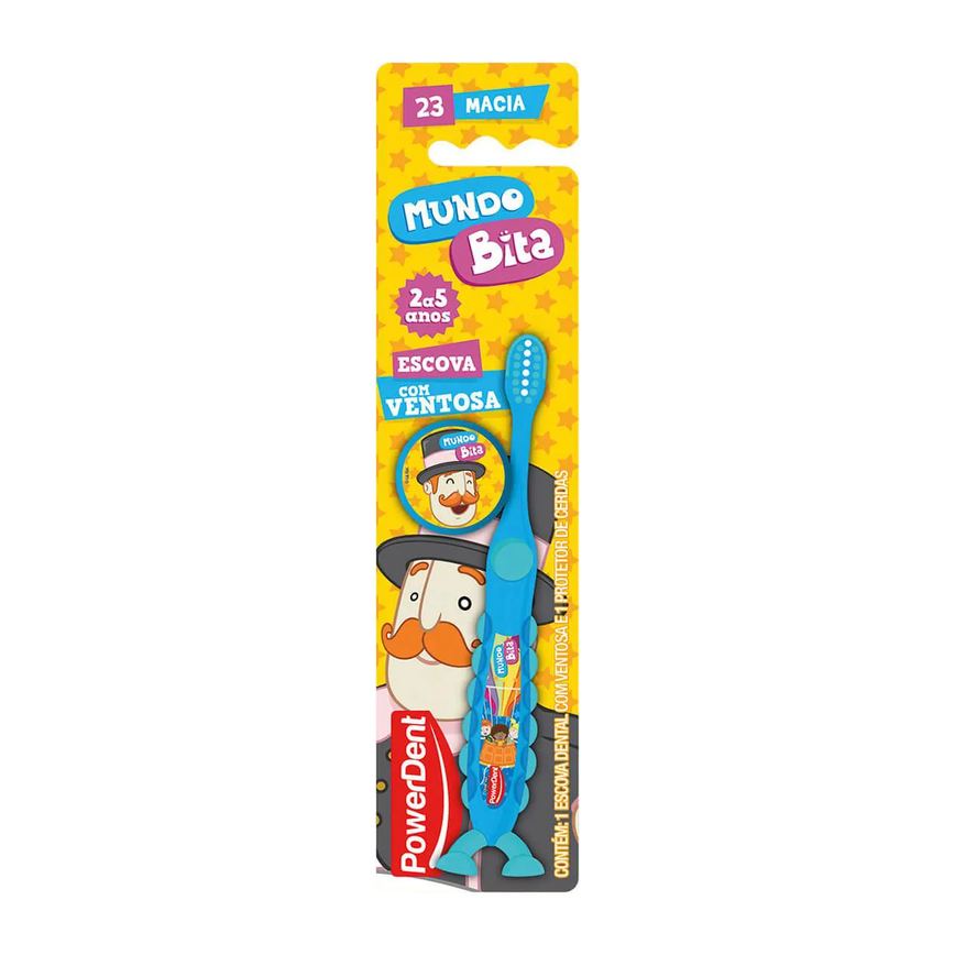 Escova de Dente Infantil Impower Mundo Bita 2-5 anos Macia com 1 unidade