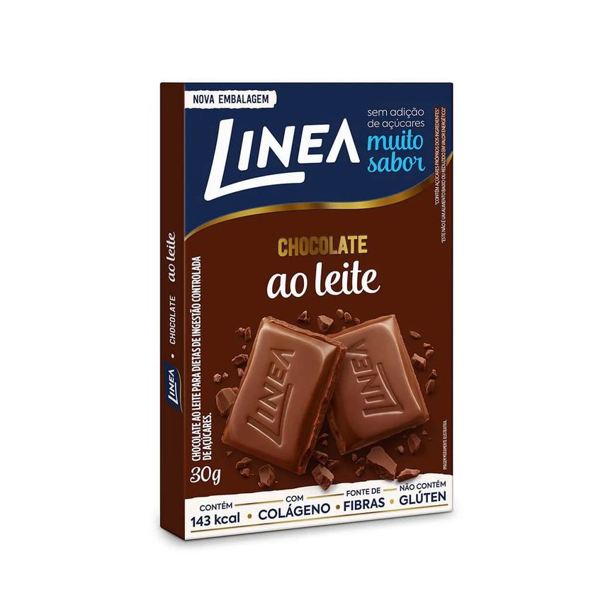 Chocolate ao Leite Linea Zero Açúcar com 30g