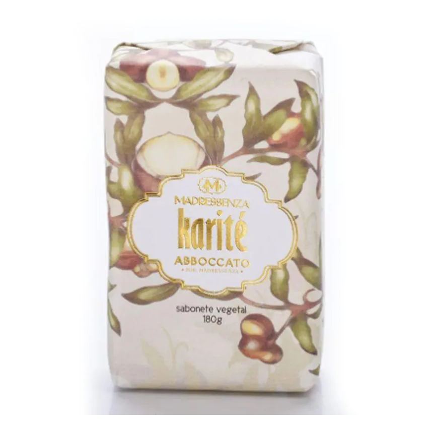 Sabonete Vegetal Barra Karité Madressenza 180g